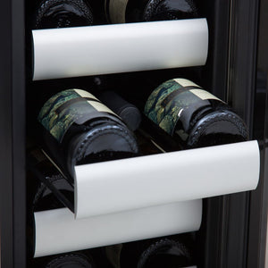 40 Bottle Whynter Elite Seamless Stainless Steel Door Dual Zone Built-in Wine Refrigerator