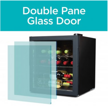 Load image into Gallery viewer, 14 Bottle Single Zone Freestanding Black &amp; Decker Wine Refrigerator - Delight in Comfort