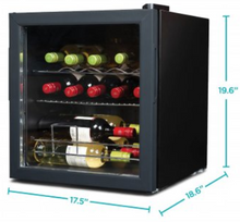 Load image into Gallery viewer, 14 Bottle Single Zone Freestanding Black &amp; Decker Wine Refrigerator - Delight in Comfort