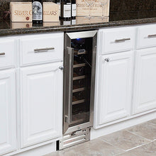 Load image into Gallery viewer, 18 Bottle Whynter Built-In Wine Refrigerator