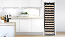 Load image into Gallery viewer, 166 Bottle Whynter Built-in Stainless Steel Compressor Wine Refrigerator